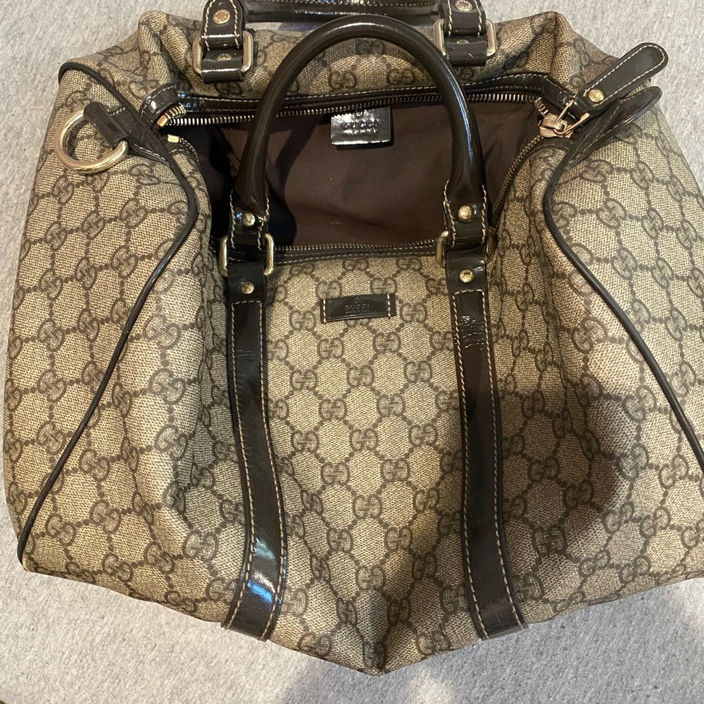 Gucci joy GG coated canvas medium
